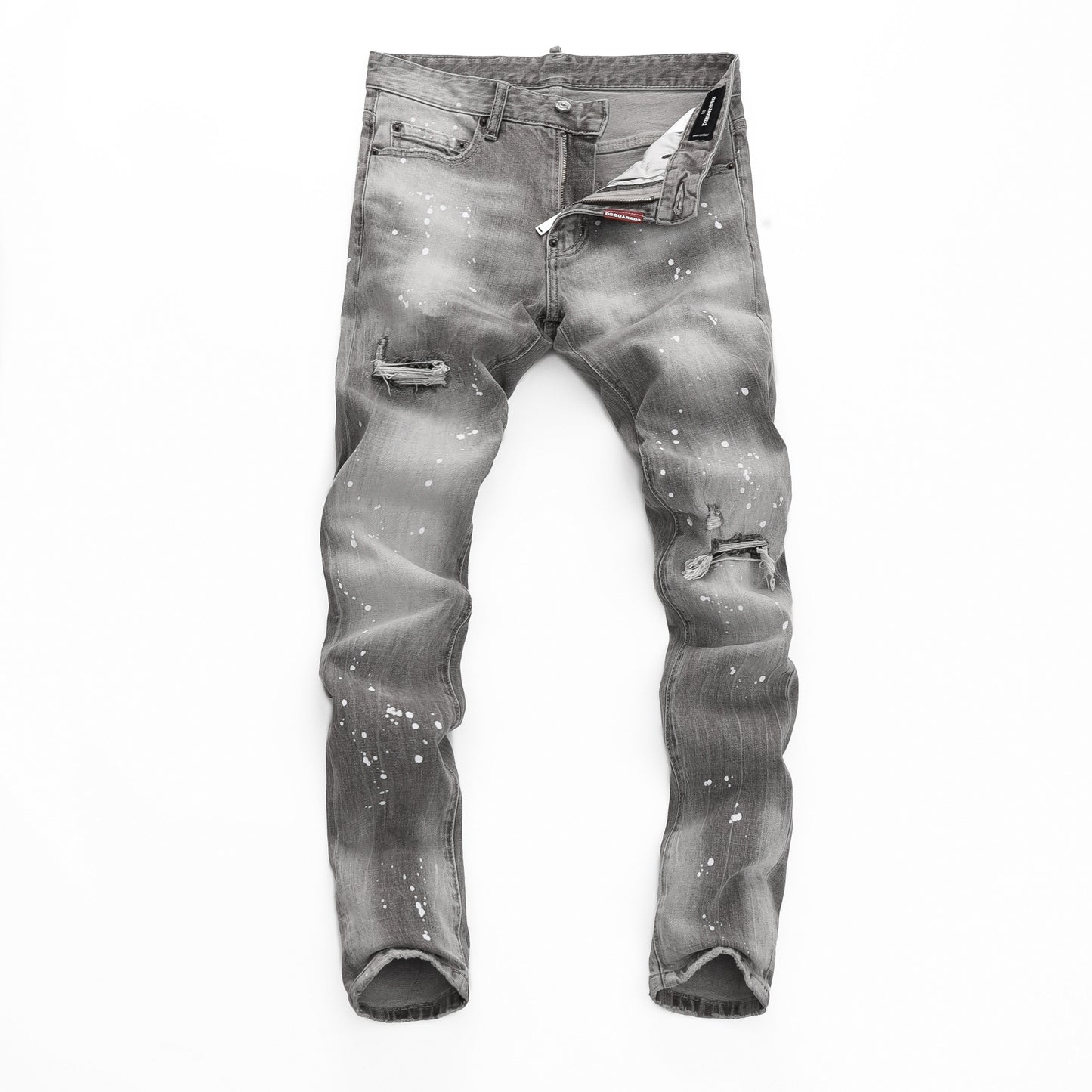 New-DSQ2 men's gray jeans