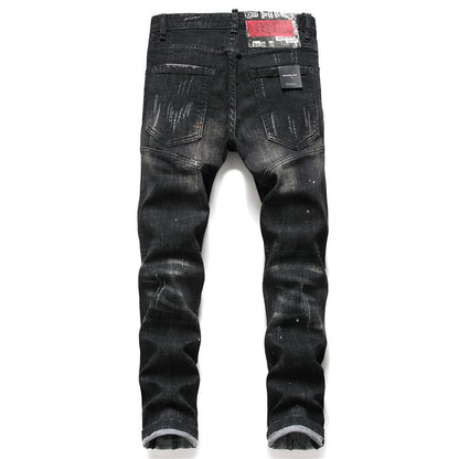 New-DSQ2 Maple leaf personalized Jeans