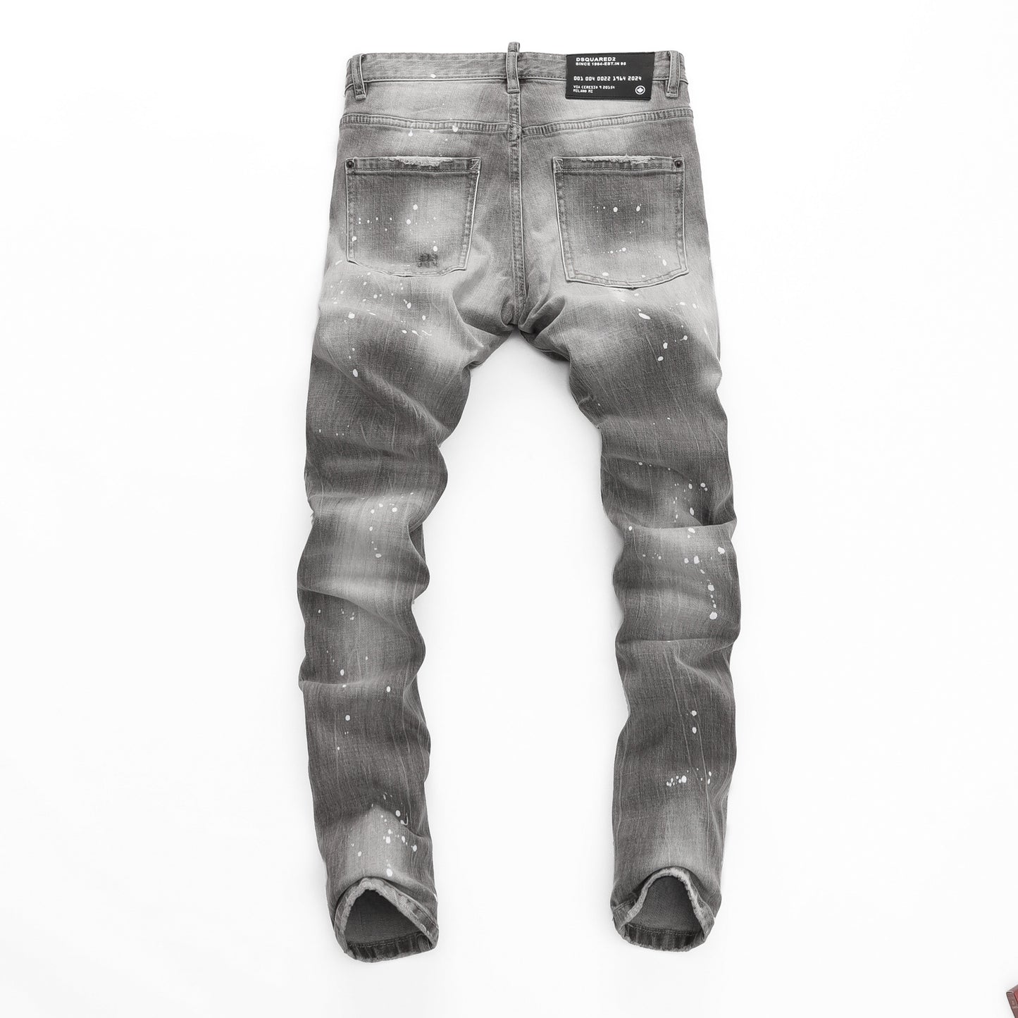 New-DSQ2 men's gray jeans