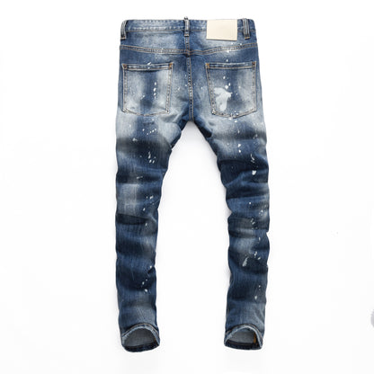 New-DSQ2 Skinny nightclub fashion jeans