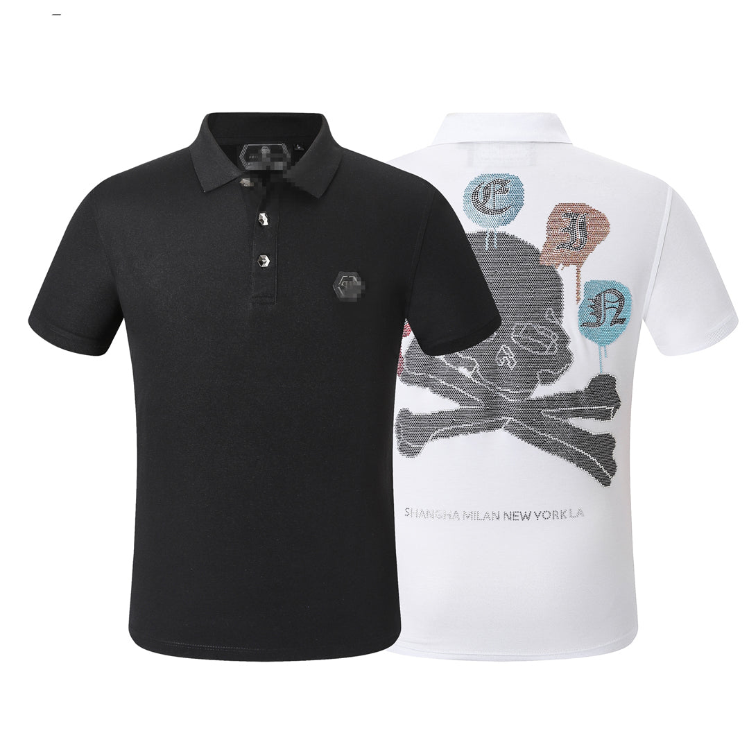 New-Philpp 2025SS Skull POLO shirt