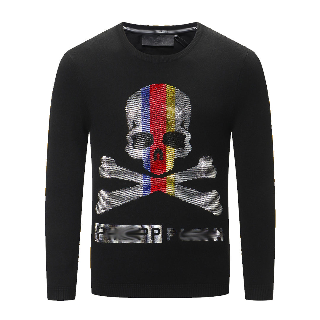 New-Philpp 2025ss Black Sweaters