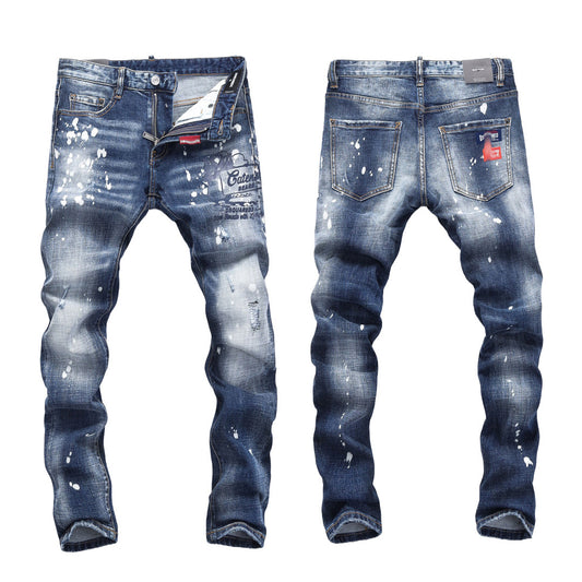 New-DSQ2 Ink splash 2024ss Jeans