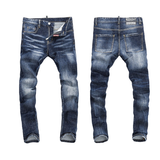 New-DSQ2 Personality elasticity Jeans