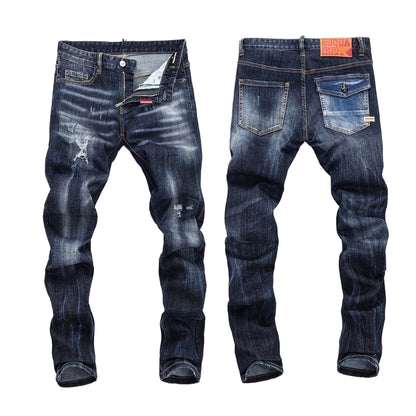 DSQ2 Neue blaue Skinny Club-Jeans