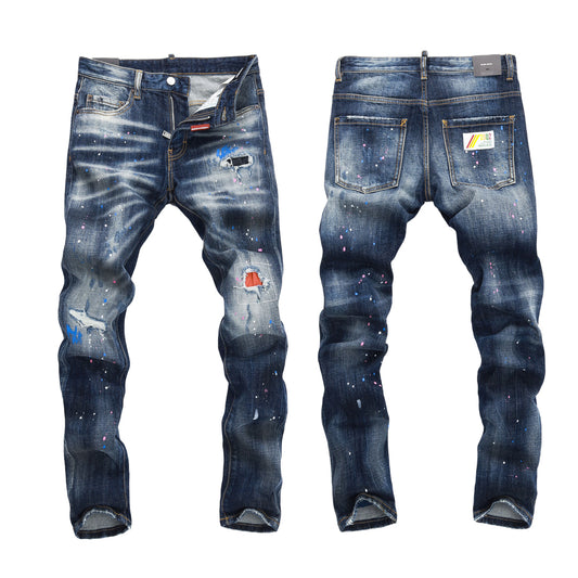 Neu - DSQ2 Personalisierte Inkjet-Jeans