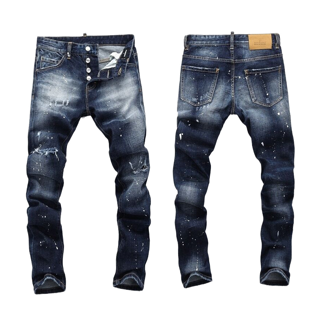 New-DSQ2 Personalized inkjet Jeans