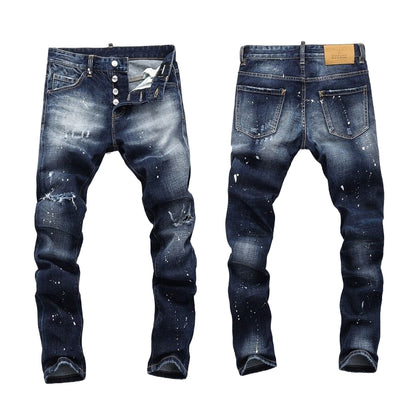 New-DSQ2 Personalized inkjet Jeans