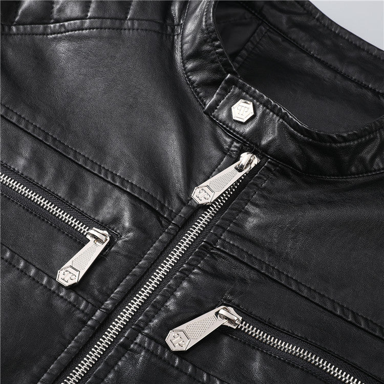 New-Philpp 25ss Genuine leather Jacket