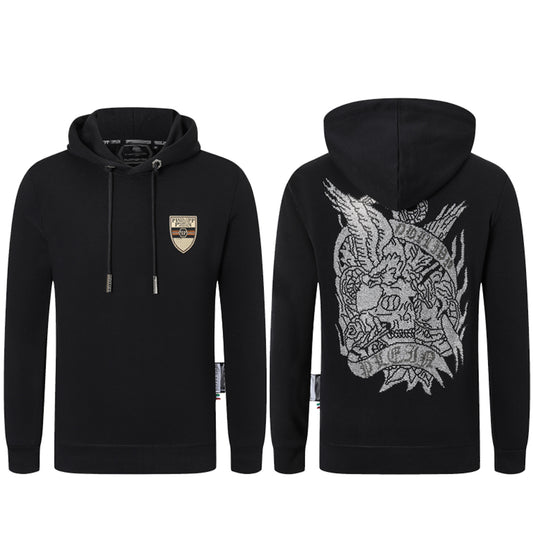 New-Philpp Fashion Print Hoodie