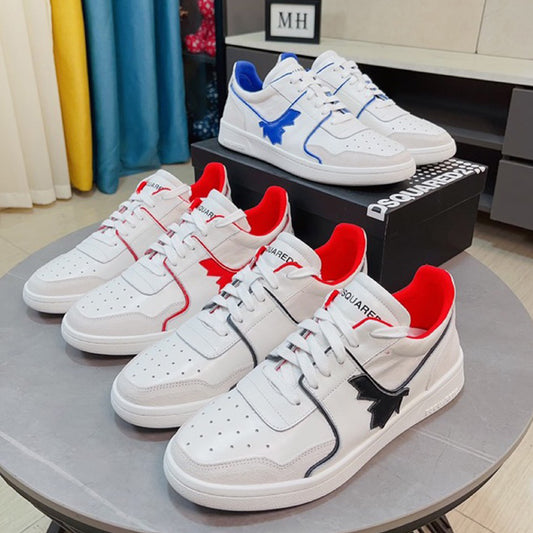 NEW-DSQ2 2025ss Leather sneakers