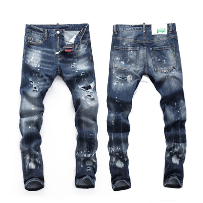 New-DSQ2 2025SS Graffiti Jeans