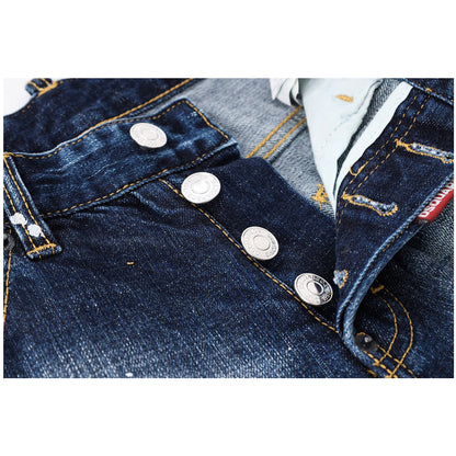 New-DSQ2 Personalized inkjet Jeans