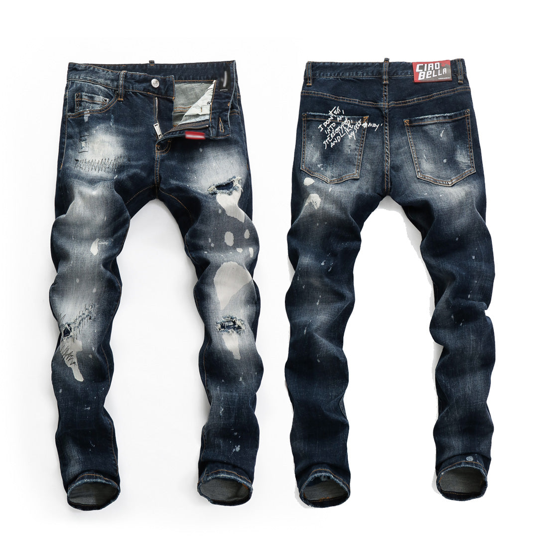 New-DSQ2 2025ss Blue Jeans