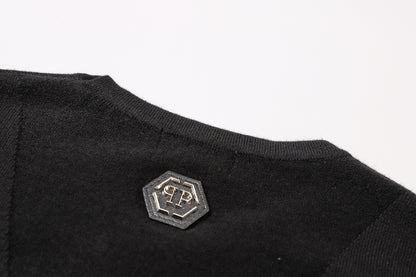 New-Philpp 2025ss Black Knitwear