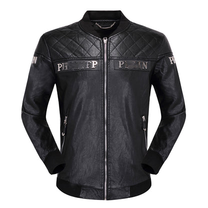 New-Philpp Men Cowhide Jacket