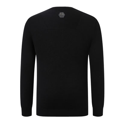 New-Philpp 2025ss Black Sweaters