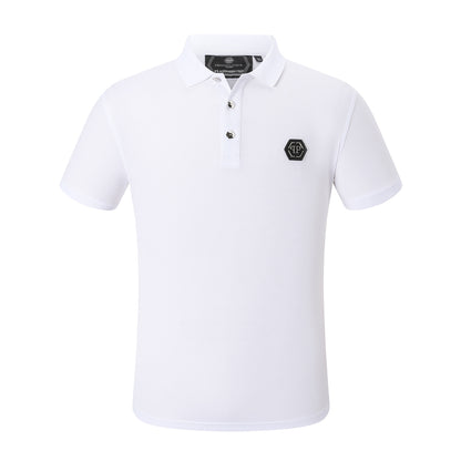 New-Philpp 2025ss Black POLO shirt