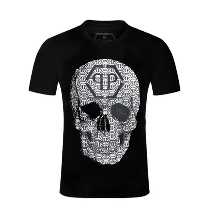 New-Philpp 2025ss Skull T-shirt