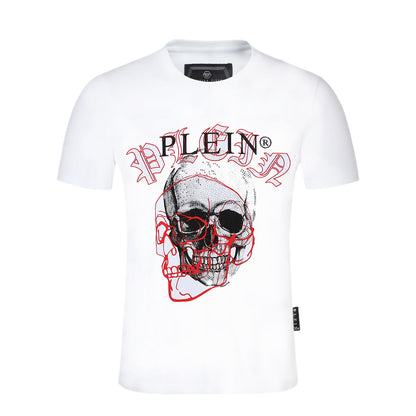 New-Philpp 25ss Skull T-shirt