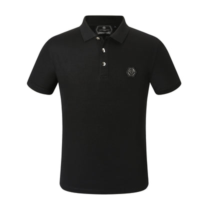 New-Philpp 2025ss Skull POLO shirt