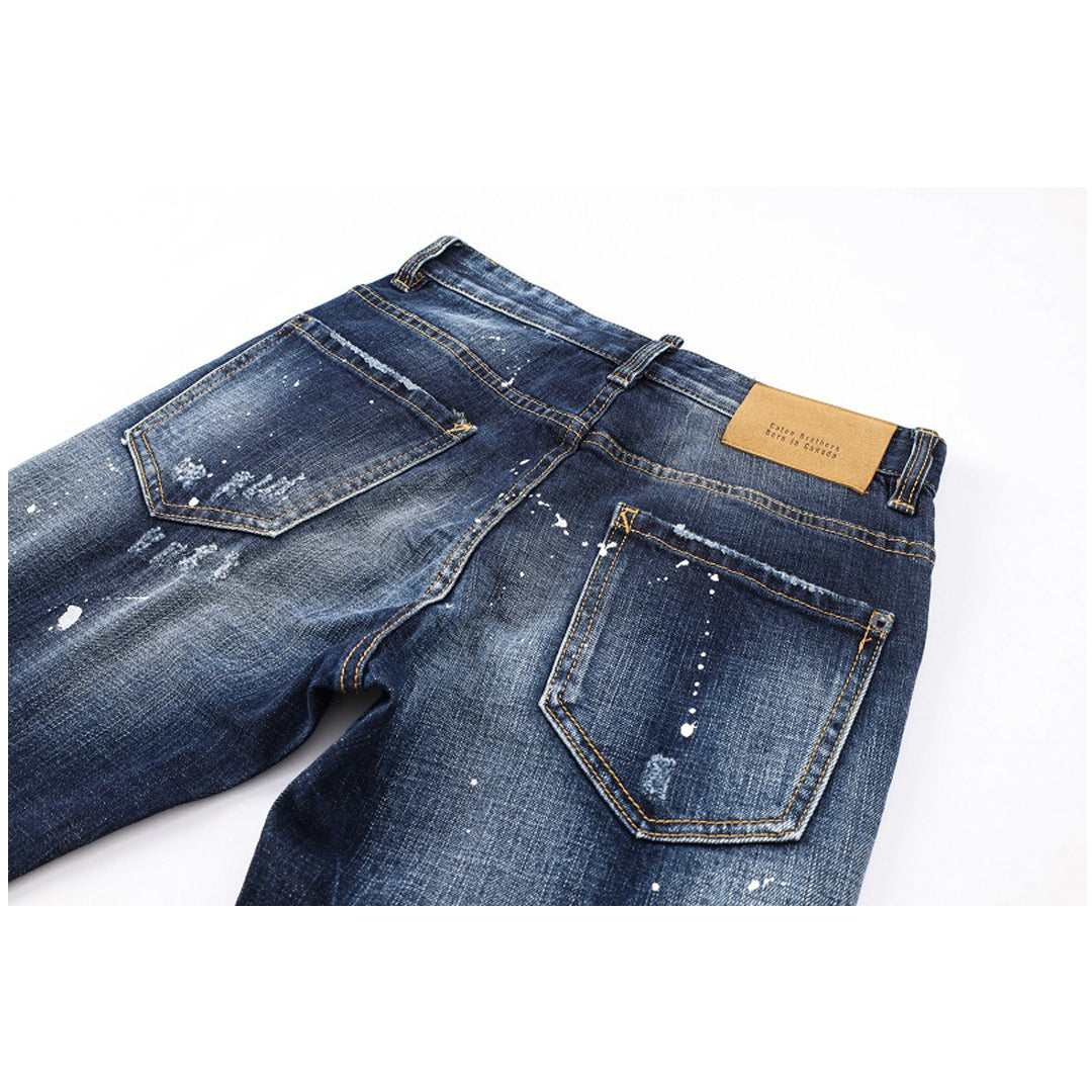 New-DSQ2 Personalized inkjet Jeans