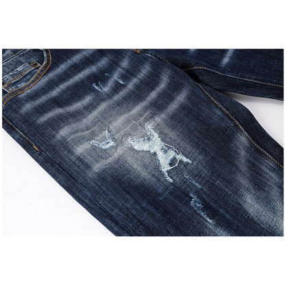 DSQ2 Neue blaue Skinny Club-Jeans