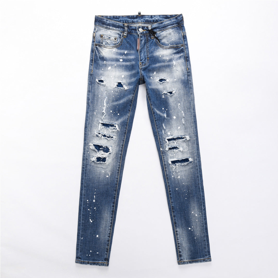 New-DSQ2 2025SS Blue Men's Jeans