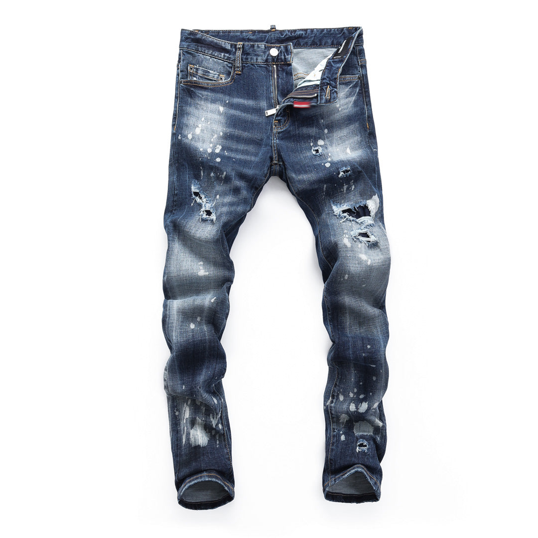 New-DSQ2 2025SS Graffiti Jeans