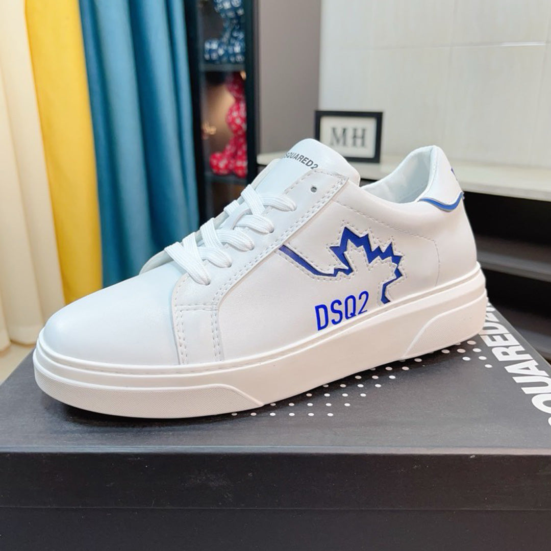 NEW-DSQ2 25SS Leather sneakers