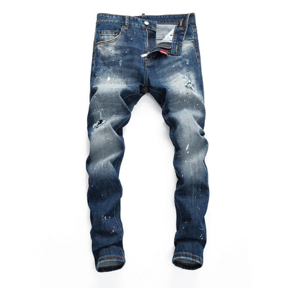 New-DSQ2 2025SS Ripped Jeans