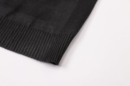 New-Philpp 2025ss Black Knitwear