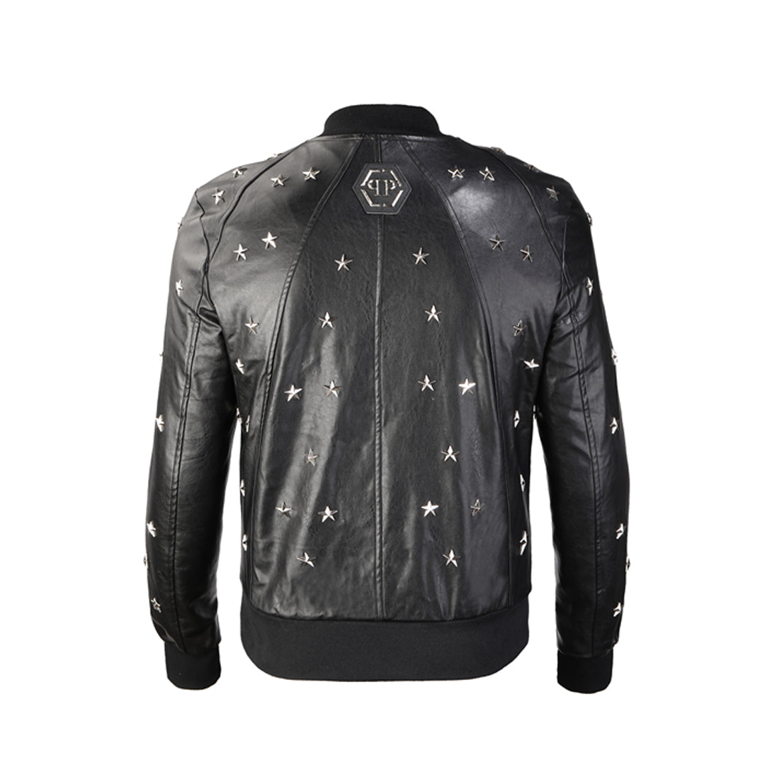 New-Philpp Men Cowhide Jacket