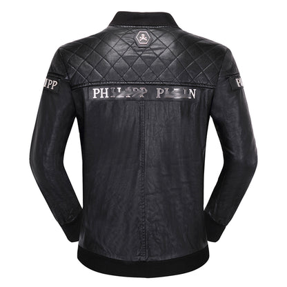 New-Philpp Men Cowhide Jacket