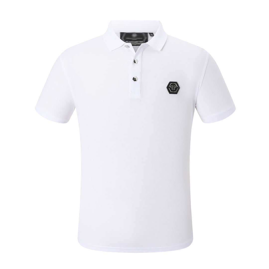 New-Philpp 2025ss Black POLO shirt