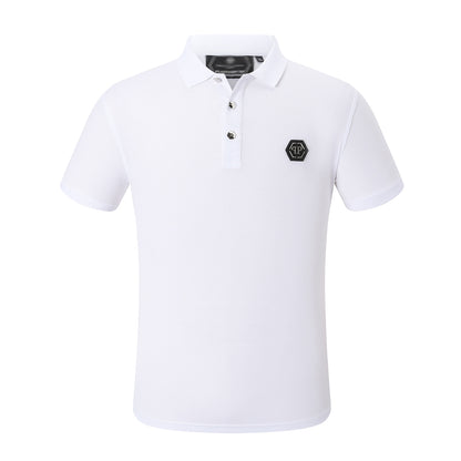 New-Philpp 2025ss Black POLO shirt