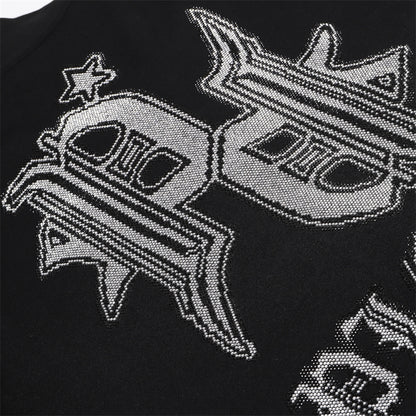 New-Philpp 2025ss LOGO Printed Hoodie