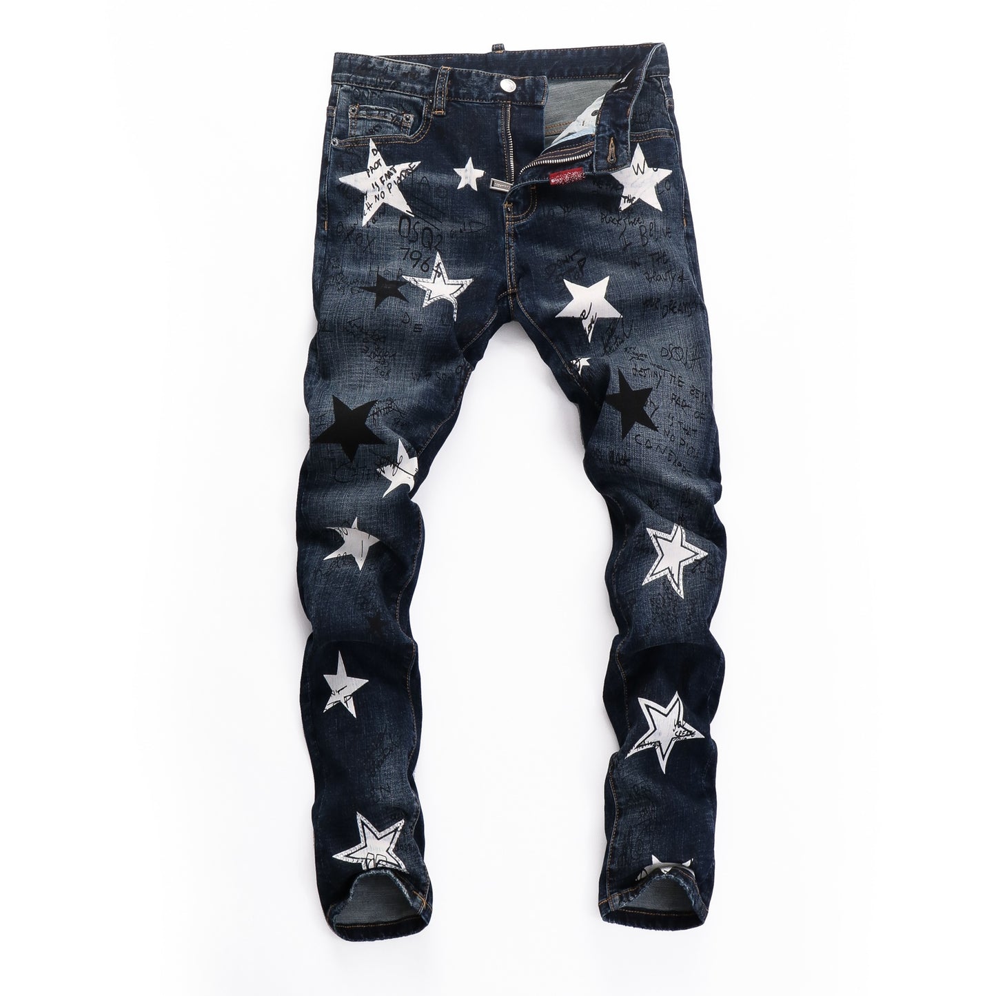 New-DSQ2 Stretch Star Skinny Jeans