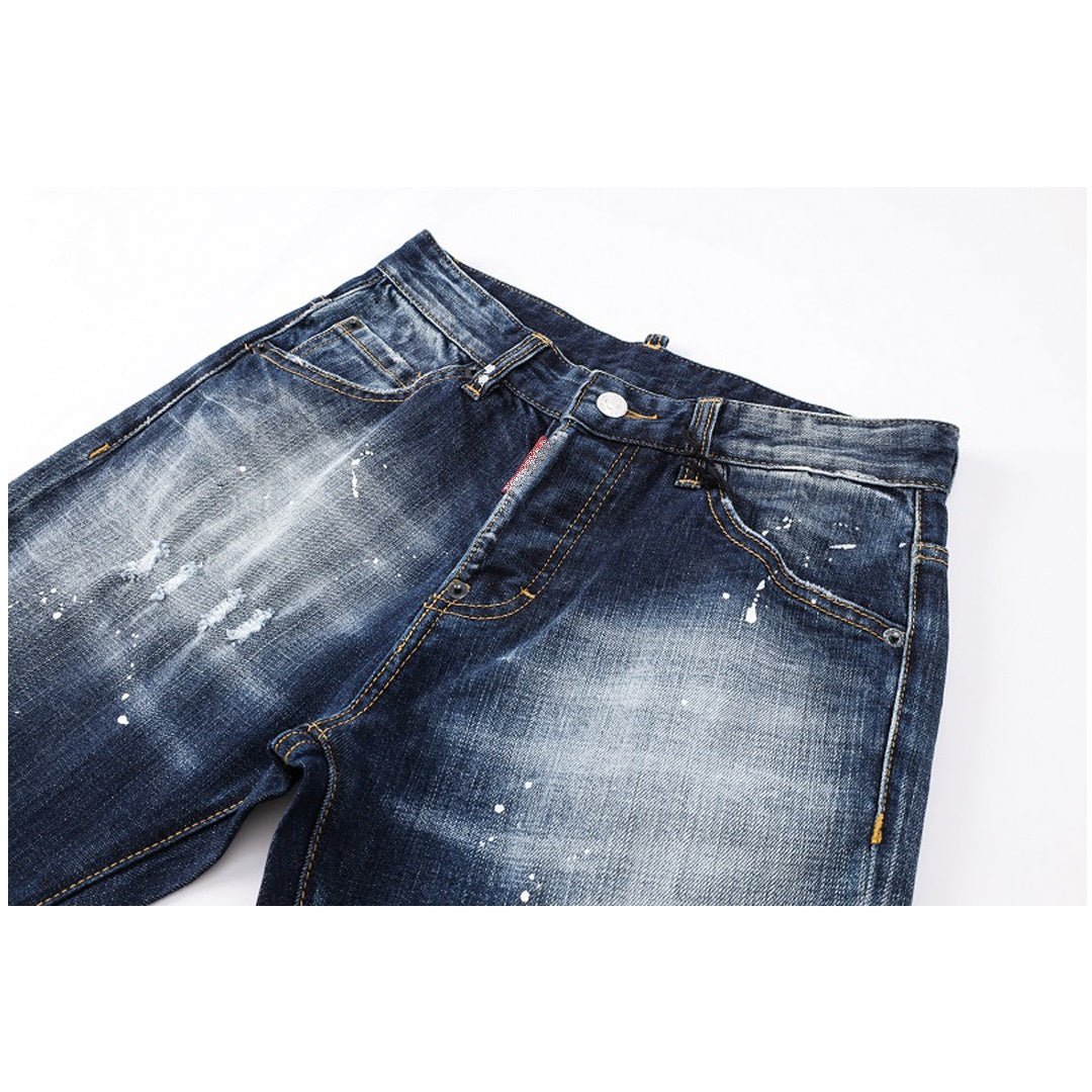 New-DSQ2 Personalized inkjet Jeans