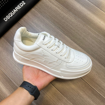 NEW-DSQ2 Men's shoes Leather sneakers