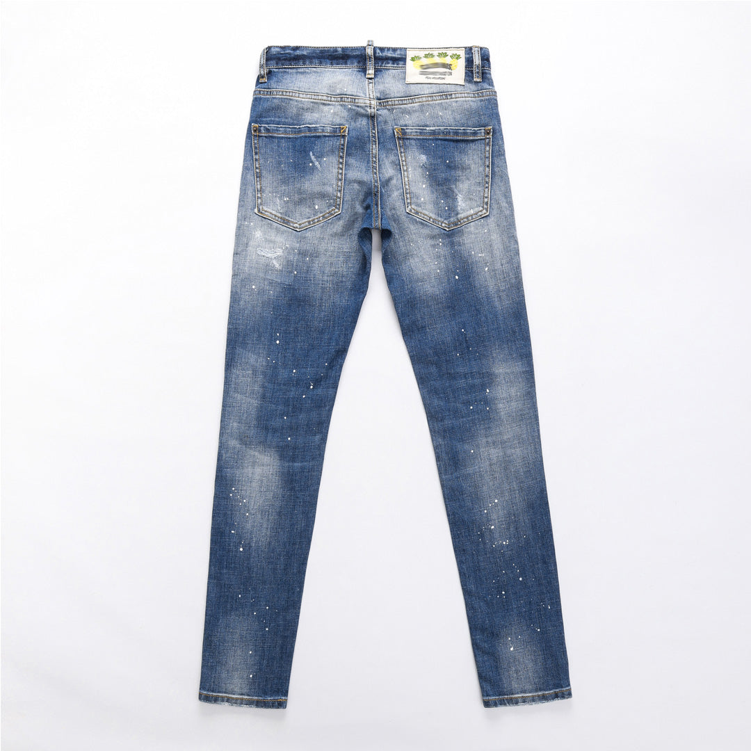 New-DSQ2 2025SS Blue Men's Jeans