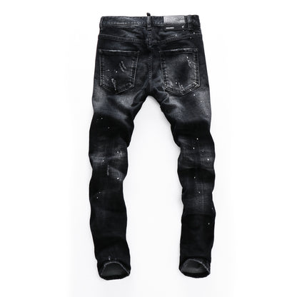 New-DSQ2 2025ss Black Jeans