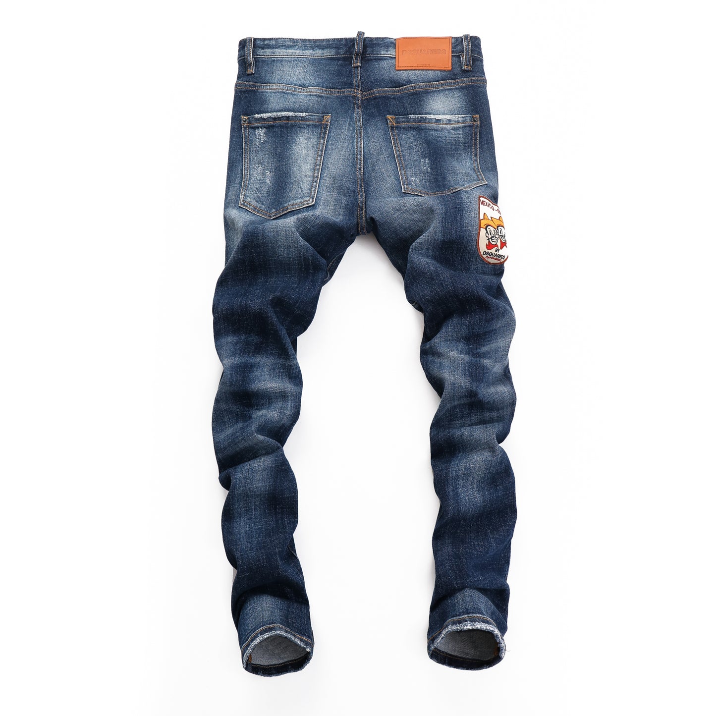 New-DSQ2 Graffiti Blue Jeans