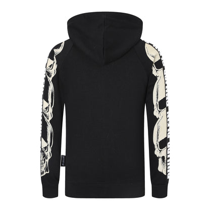 New-Philpp 2025ss Black Hoodie