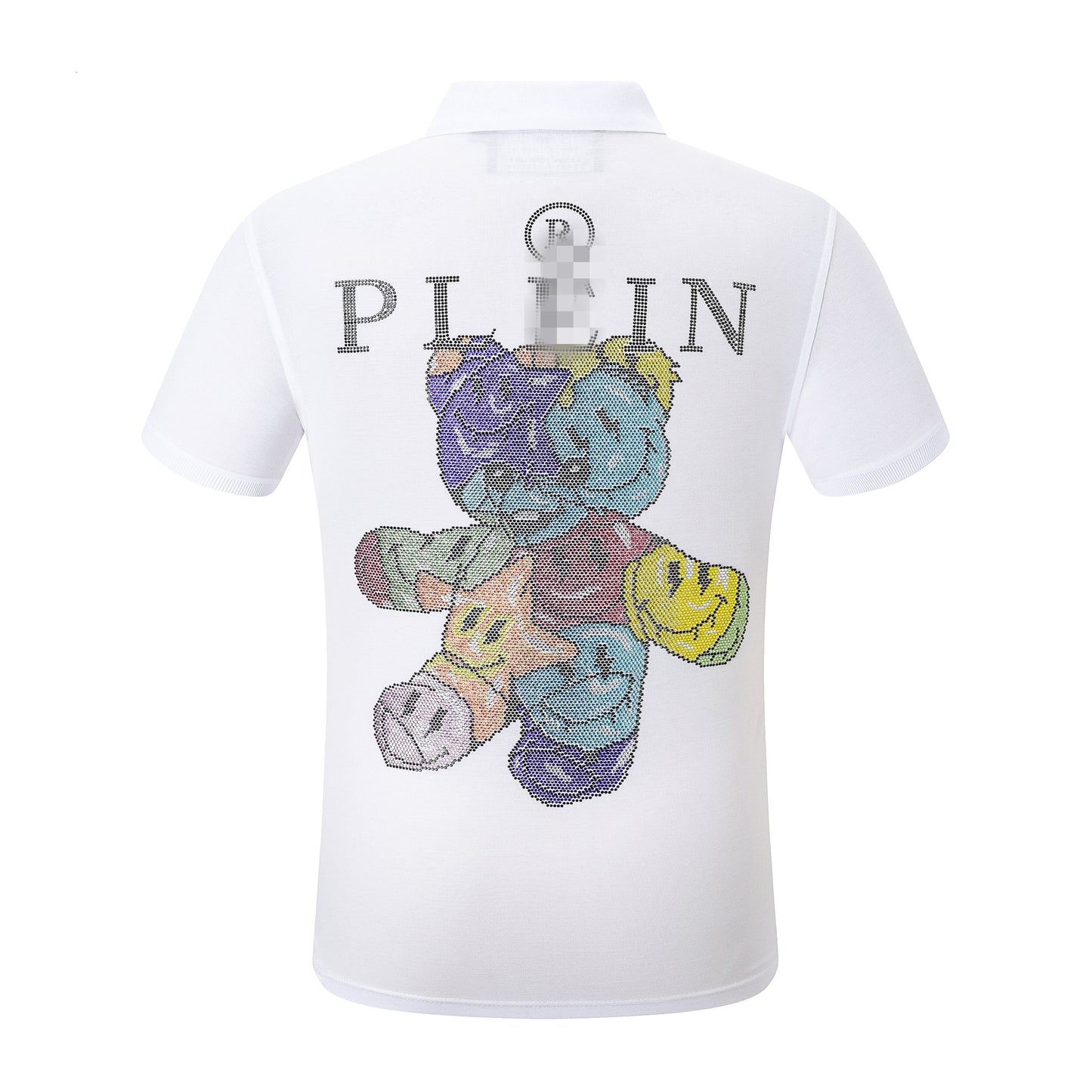 New-Philpp 25SS Skull Print POLO shirt