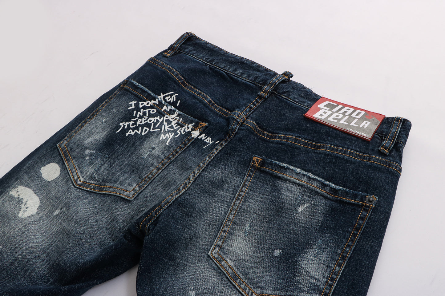 New-DSQ2 2025ss Blue Jeans