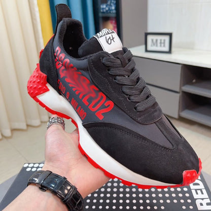 NEW-DSQ2 25ss Leather sneakers