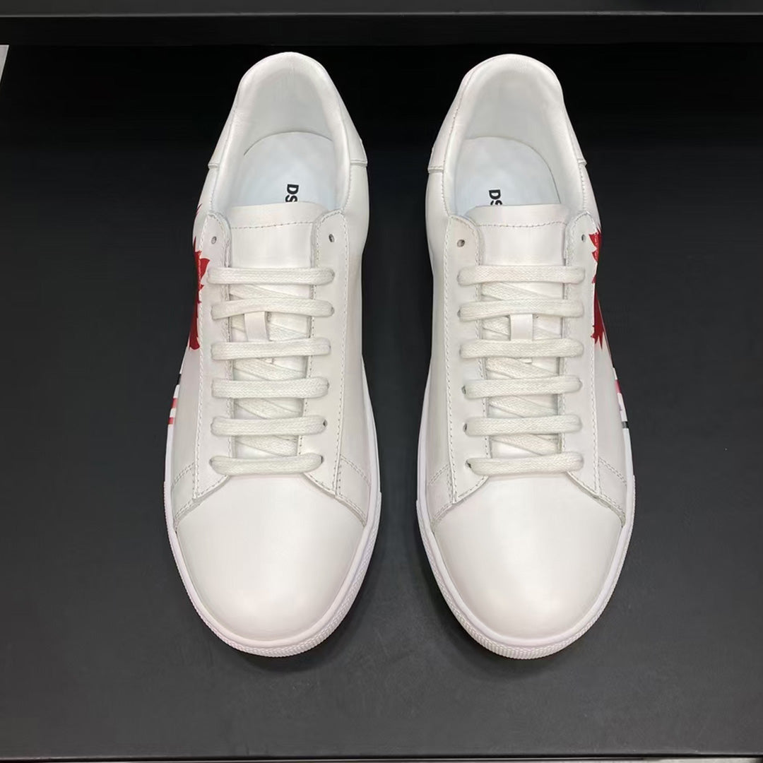 NEW-DSQ2 2025ss Leather sneakers