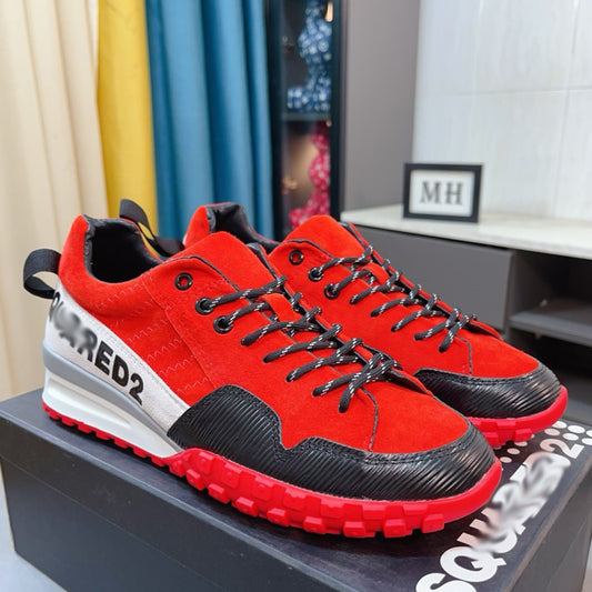 NEW-DSQ2 2025ss Red sneakers