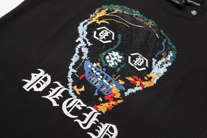 New-Philpp 2025ss Embroidery T-shirt